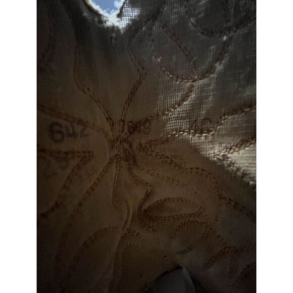 Acme Womens Size 5C Leather Two-Tone USA Made Cowboy Boots - Picture 10 of 11